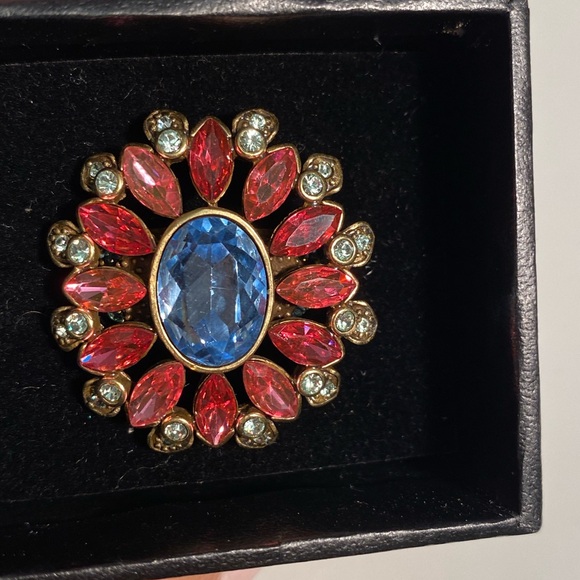 Heidi Daus “Glorious Garden” cocktail ring - Picture 2 of 14